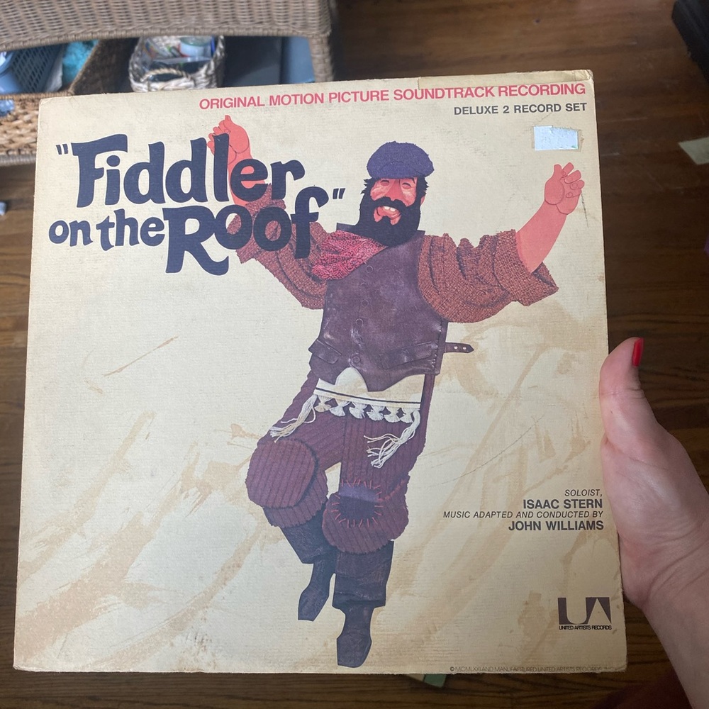 Vintage Isaac Stern: Fiddler On The Roof Record Set